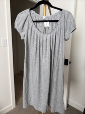 J. Crew Women's Grey Cotton Short Sleeve Dress XS