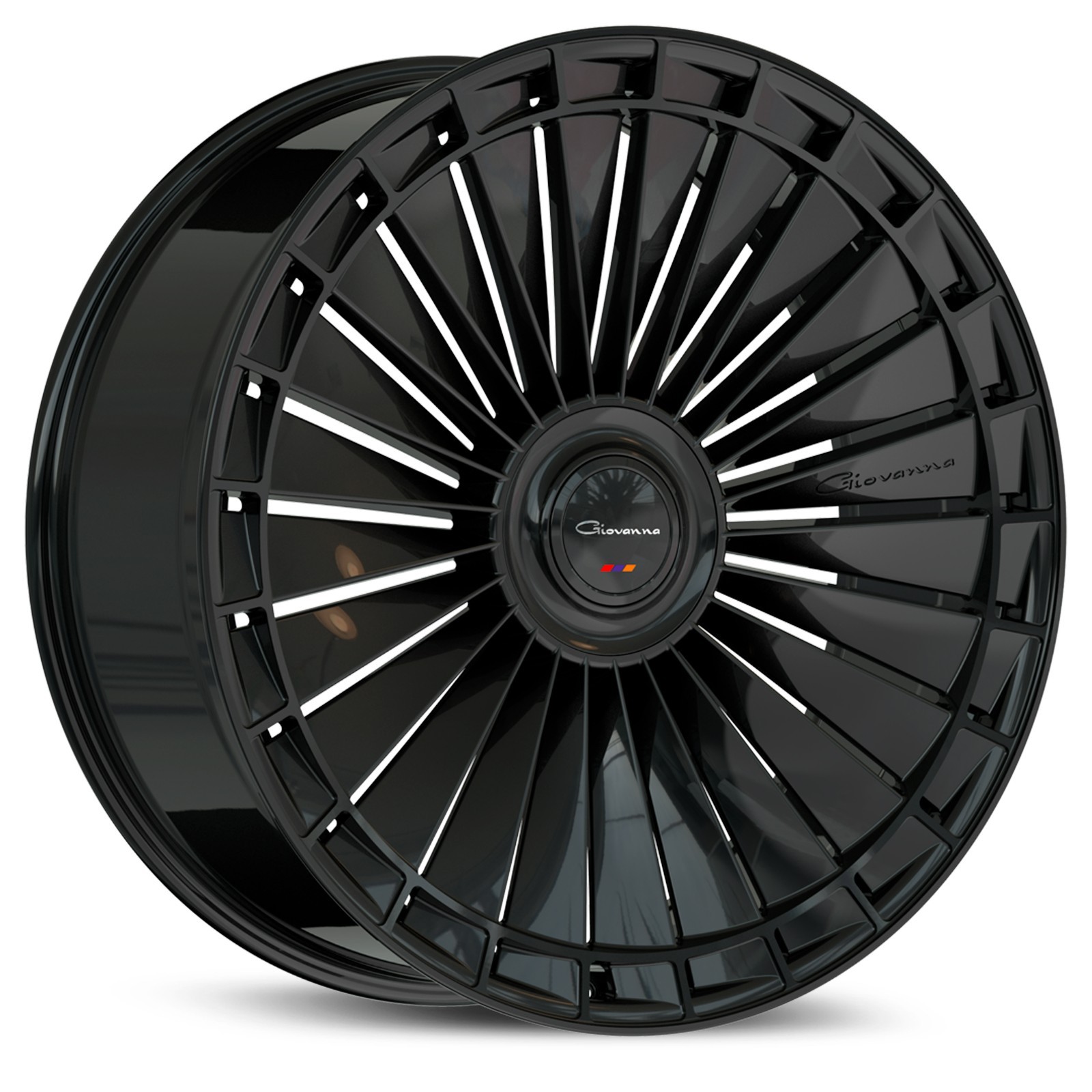 22'' inch Giovanna Kapletta Black Wheels Rolls Royce Ghost Phantom Model X S New