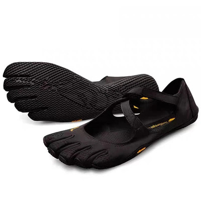 Vibram Five Fingers Women's V-Soul Sneaker Black Training Fitness Anti-Slip