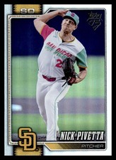 2026 Topps #9 Nick Pivetta Rainbow Foil