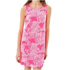Lilly Pulitzer Kristen Swing Dress Roxie Pink Pb Anniversary Toile NWT XXL