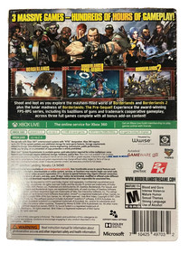 Borderlands Triple Pack - Microsoft Xbox 360: FPS Action, Open World: SEALED