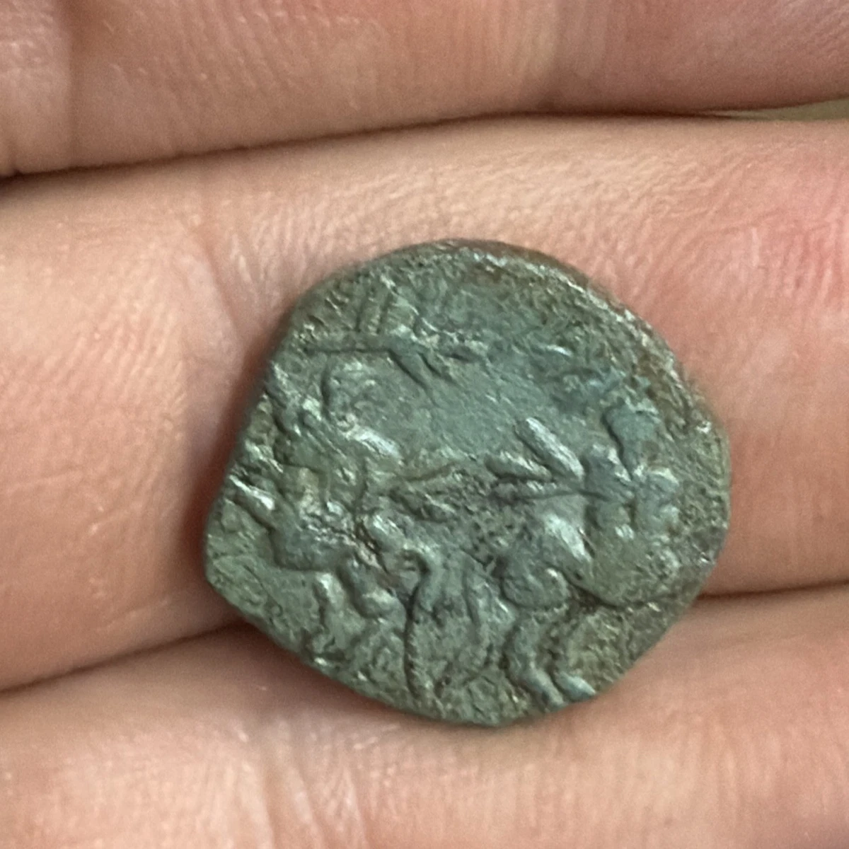 Imperio Romano . MONEDA A CATALOGAR GRIEGA ?? PARECIDA JANO JANUS ?? 5,6gr 19mm