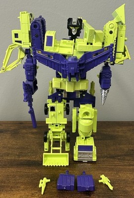 Vintage Transformers G1 Constructicons Devastator Hasbro 1985 Near Complete