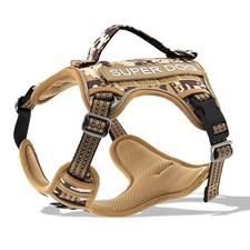Tactical Dog Harness for Small Dogs, No Pull Military Dog Vest with Handle Mo...