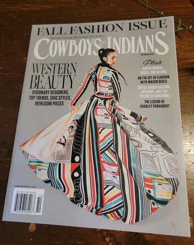 COWBOYS & INDIANS Magazine October 2025 Fall Fashion Issue