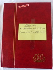 ETATS UNIS Classeur Lindner 16 pages  TBE + de  800 timbres neufs et oblitérés