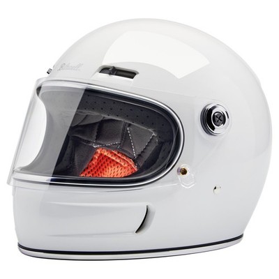 Biltwell Gringo SV Helm weiß glänzend Größe 2XL