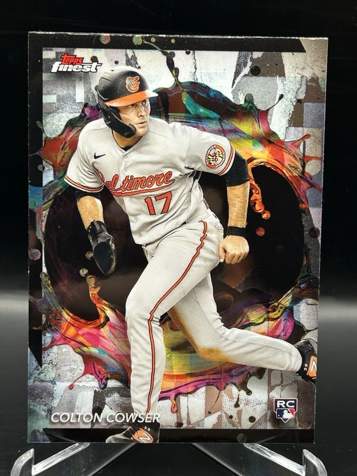 2024 Topps Finest RARE Colton Cowser #255 Rookie RC Baltimore Orioles