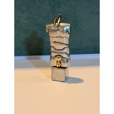 Mini scultura ciondolo puzzle vintage Miguel Berrocal Micro David-Off Opus 120