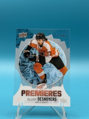 ELLIOT DESNOYERS 2023-24 UPPER DECK ICE PREMIERS #225 FLYERS SP /499 MINT