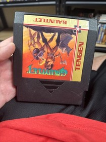 Authentic Nintendo NES Gauntlet (Tengen) Video Game Cartridge | Tested & Working