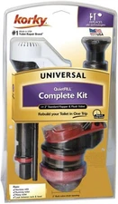 Korky Universal Complete 4010 Toilet Repair Kit - Fill/Flush Valve - Bowl Gasket