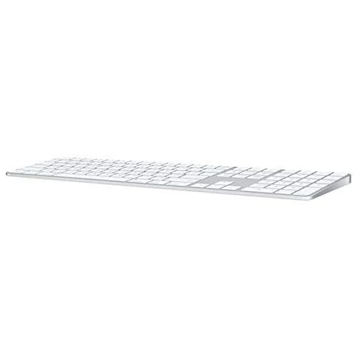 Apple MK2C3LL/A Magic Keyboard with Touch ID and Numeric Keypad - White Keys - Image 4 of 4