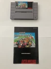 Super Mario Kart game for SNES. Cartridge and Manual