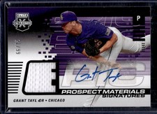 2023 Elite Grant Taylor Epic Prospect Materials Signatures #/99