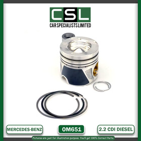 Mercedes-Benz OM651 main bearing set piston set oil pump overhaul 2.2CDI
