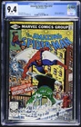AMAZING SPIDER-MAN #212 - cgc 9.4 - WHITE PAGES - Marvel/1981