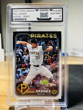 2024 Topps Update Paul Skenes Rookie GMG Graded 10 Gem Mint 💎 RC Debut