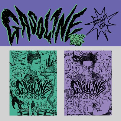 SHINee セット KEY SHINee 2nd Album [Gasoline] Booklet 2Ver SET CD+96p Book+P