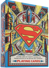 theory11 Superman Playing Cards, Premium Playing Cards, Poker Size Standard I