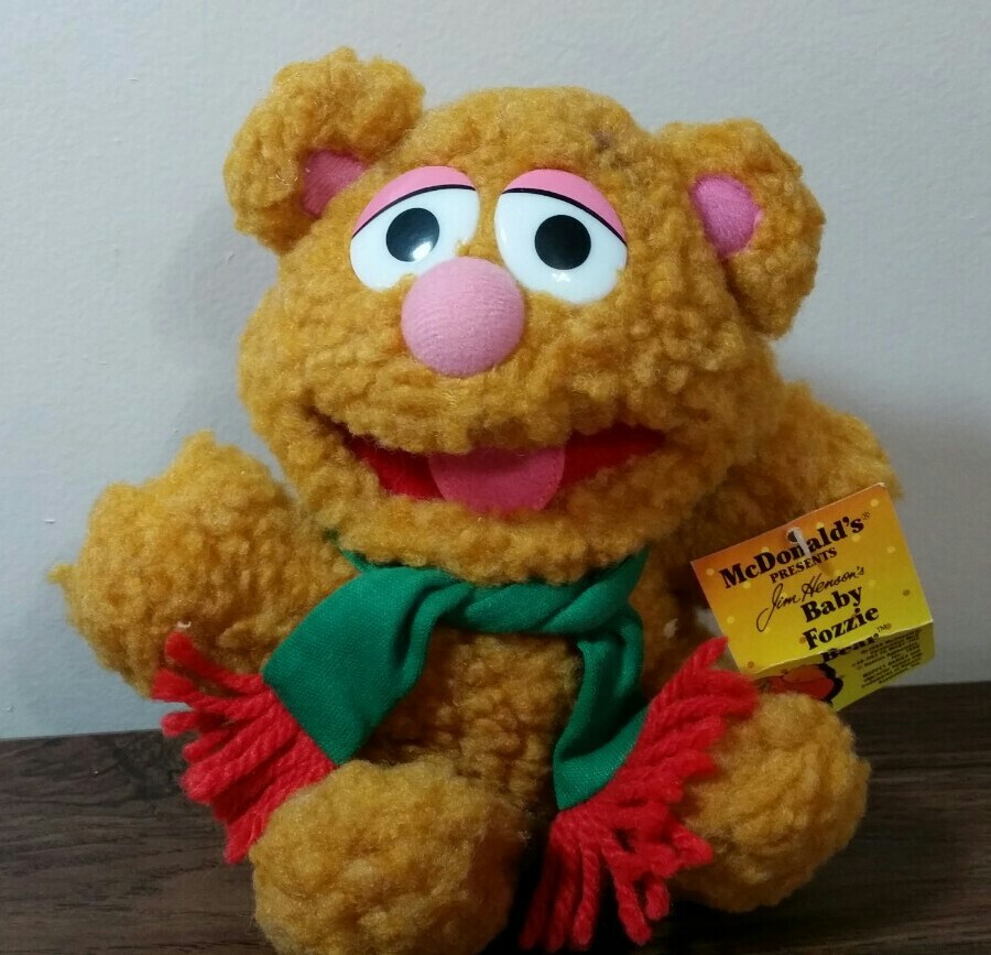 Vintage Lot of 2 McDonalds 1987 FONZI & MISS PIGGY Muppet Babies