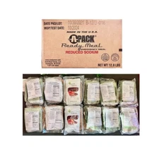MRE APack Reduced Sodium - Single Meals, Case or Pallet Options 10/24 insp date!