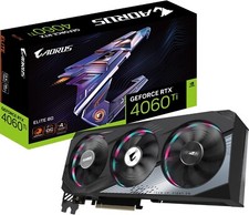 GIGABYTE GeForce RTX 4060 TI AORUS ELITE 8GB Graphics Card, GDDR6 18Gbps 128bit