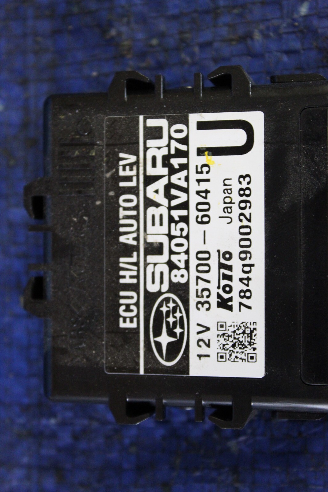 2018 SUBARU IMPREZA WRX STI SEDAN OEM HEAD LAMP LEVELER CONTROL MODULE ...