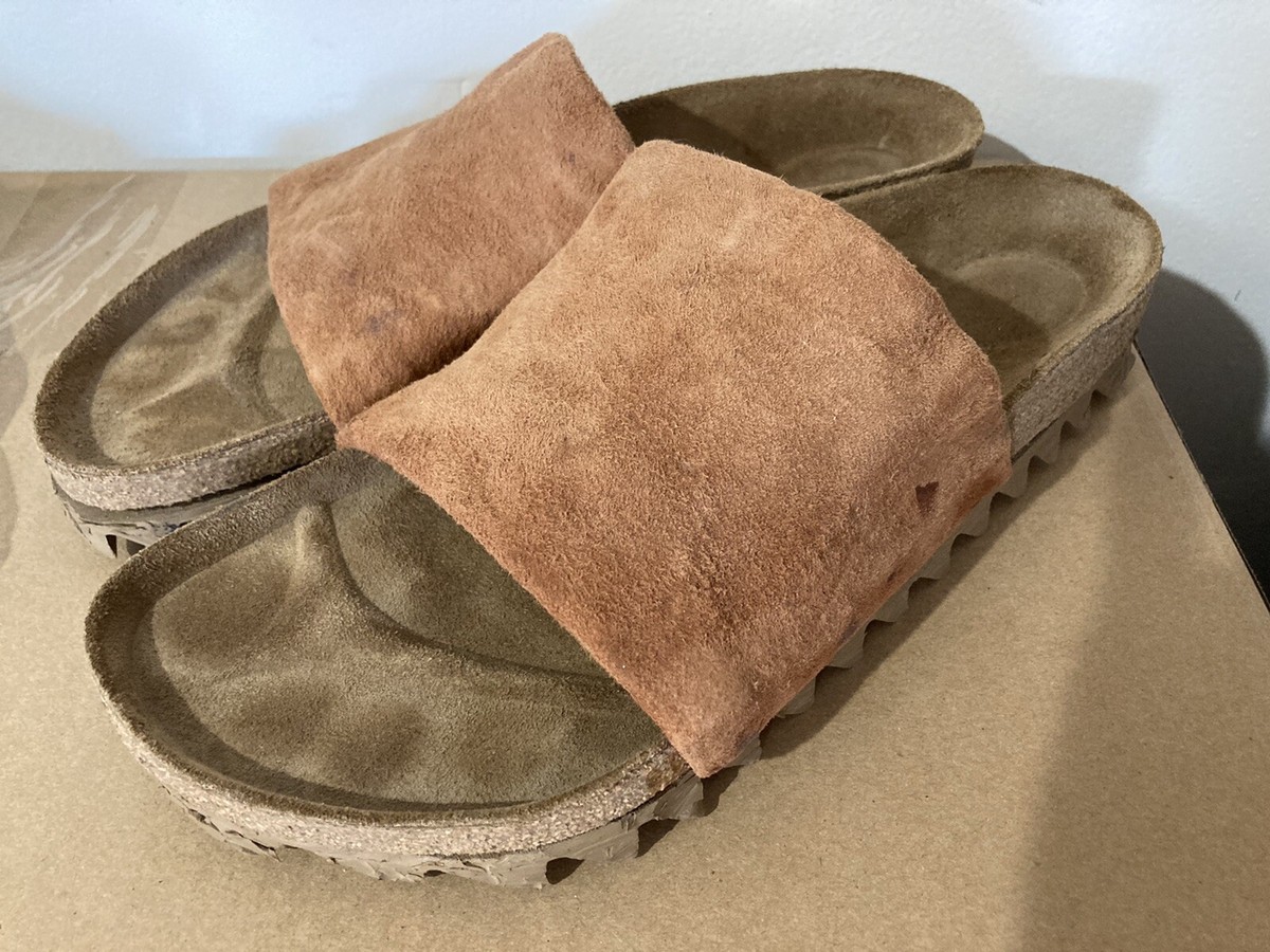 BIRKENSTOCK FOOTPRINTS ブラウン 43 Birkenstock Footprints Merced Fisherman Brown Leather