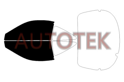 PreCut Film Front Two Windows Any Tint Shade For Acura Integra Coupe 1994-2001