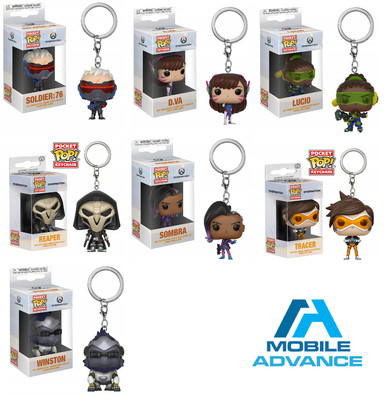 Overwatch Funko Pop Pocket Games Collectible Keychain Toy - NEW IN STOCK | eBay