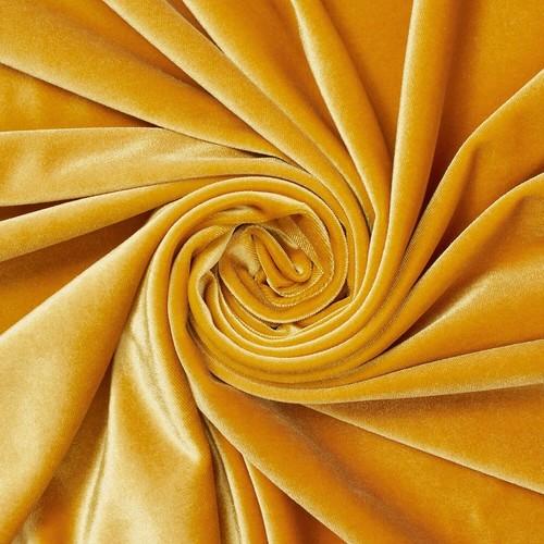 Stretch Velvet Polyester Spandex Heavyweight 60/61 Inch Fabric By The Yard - Picture 40 of 99