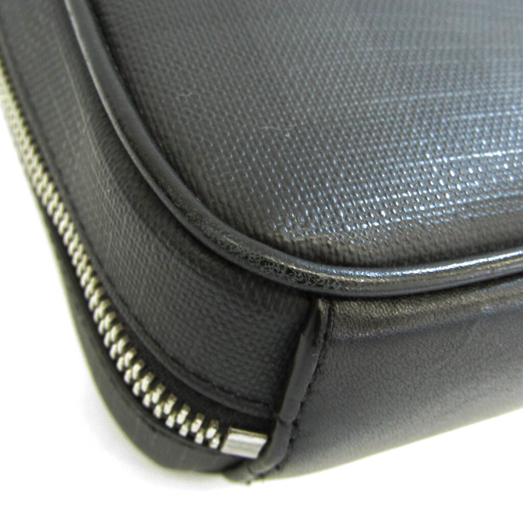Burberry 8022515 Women,Men Leather,PVC Shoulder Bag Black,Dark 