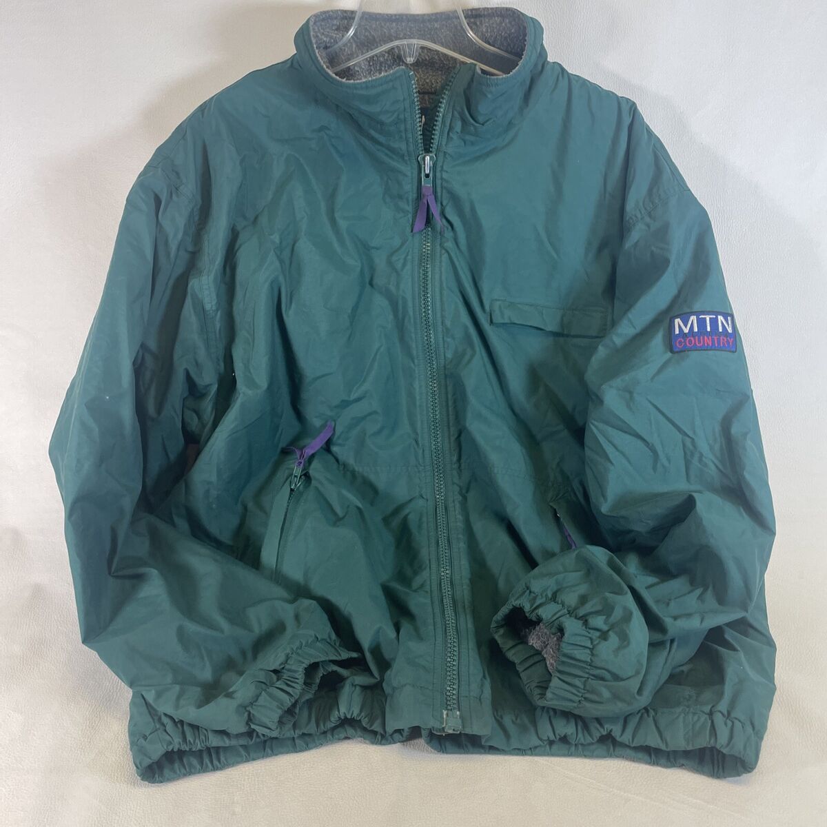 Vintage 1990s GAP Nylon Green Jacket Sz XL MTN Alpine Vintage 1990s GAP Nylon Green Jacket Sz XL MTN Alpine