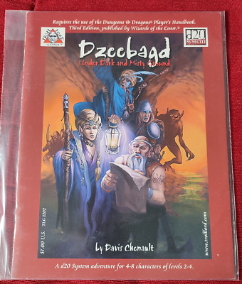 Dungeons & Dragons - Adventure: Dzeebagd - Under Dark and Misty Ground