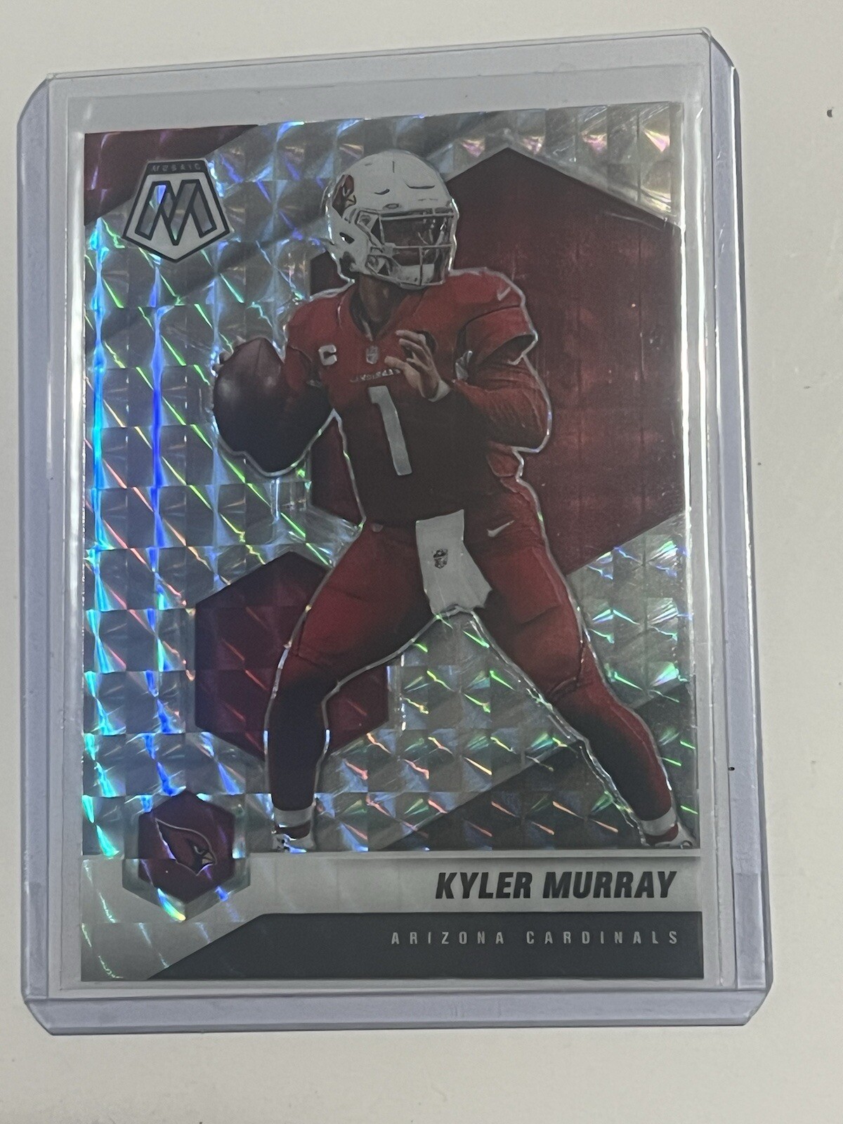 Kyler Murray 2021 Panini Mosaic Silver Prizm #8 Arizona Cardinals