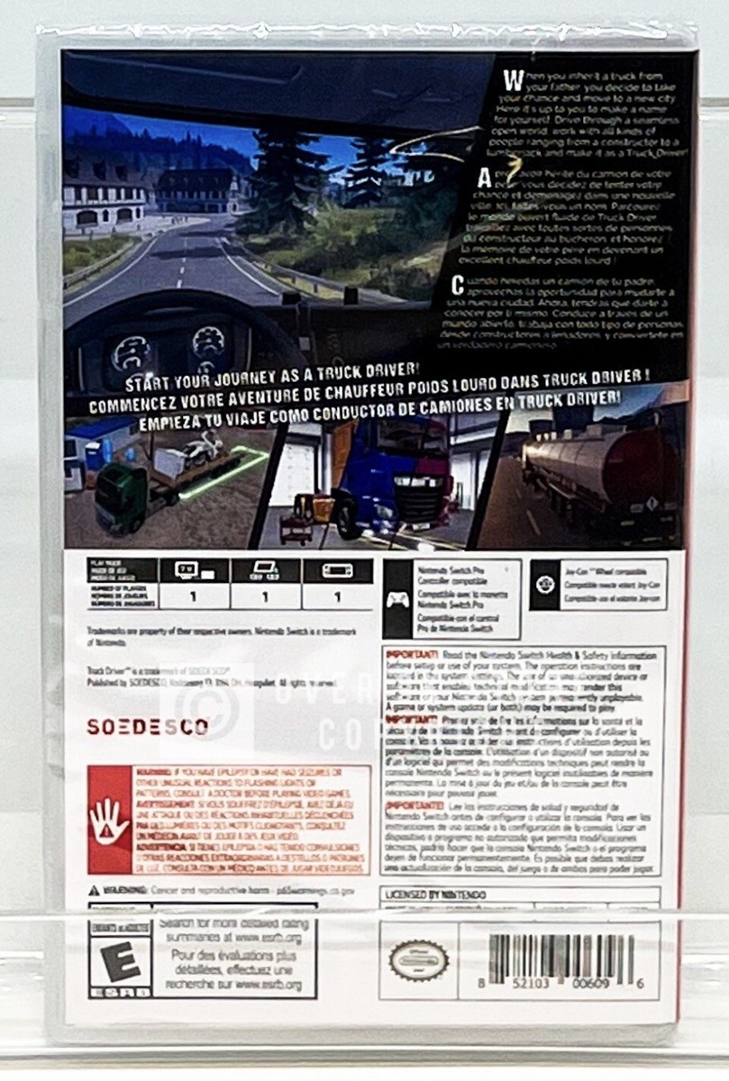 Truck Driver - Nintendo Switch - Brand New | Factory Sealed