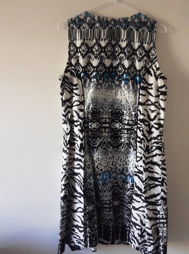 ORIENTIQUE Dress Womens Size 12 Lined Sequin Neckline Sleeveless V Neckline - Picture 6 of 8