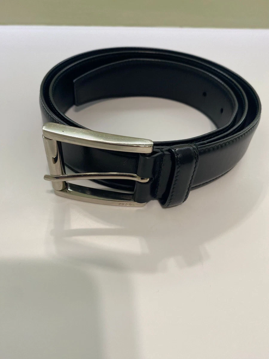 Prada cintura pelle saffiano uomo colore nero Misura 95 eBay