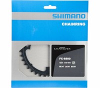 Shimano KettenbläTter Ultegra FC-6800, 36 ZäHne (Mb), 110 Mm, Schwarz, Aluminium