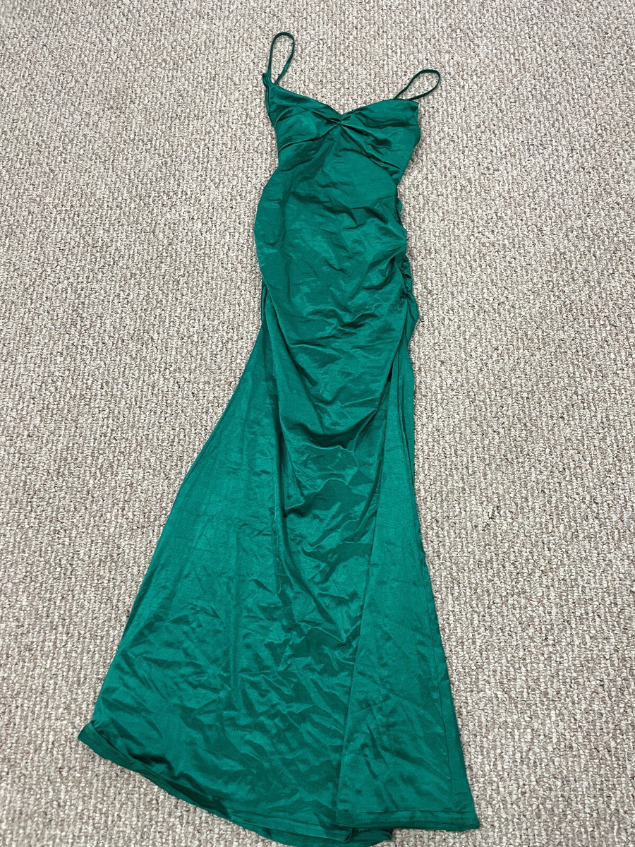 Beautiful Green Prom Homecoming Dress Size Small | eBay