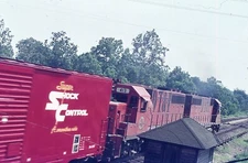 Duplicate Train Slide Detroit Toledo Ironton #413  06/1978 Tates Point