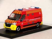RENAULT MASTER 2019 VSAV SDIS 35 ELIGOR 1/43 Réf 118007