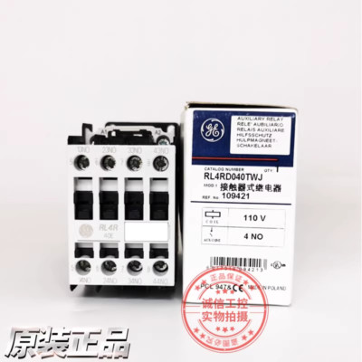 1pcs New GE contactor RL4RD040TWJ DC110V