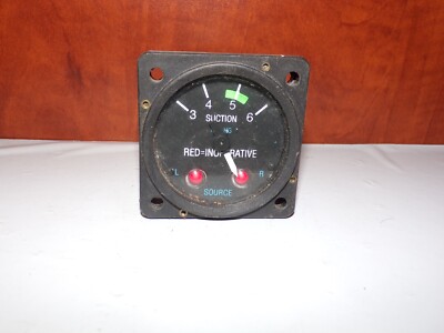 Cessna Superior Labs Suction Gauge SL1001-003-5