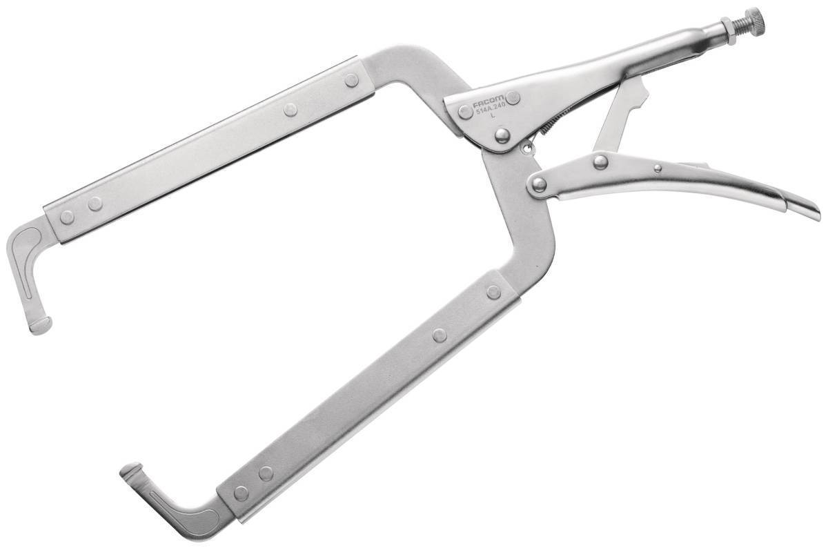 Facom 514A.240 Long Reach Lock Grip Plier Jaw Capacity 230mm