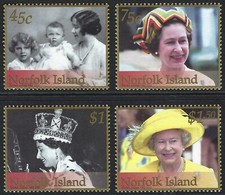 2002 Norfolk Island SG#788/91 QEII Golden Jubilee set of 4 Mint MUH MNH