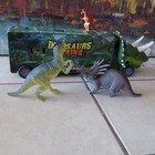 Childrens Dinosaur Storage Car Model with Light Music Container Storage Rolling