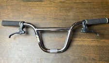 Redline Bmx Handlebars RL Freestyle Bike Tektro Brake Levers Redline Grips